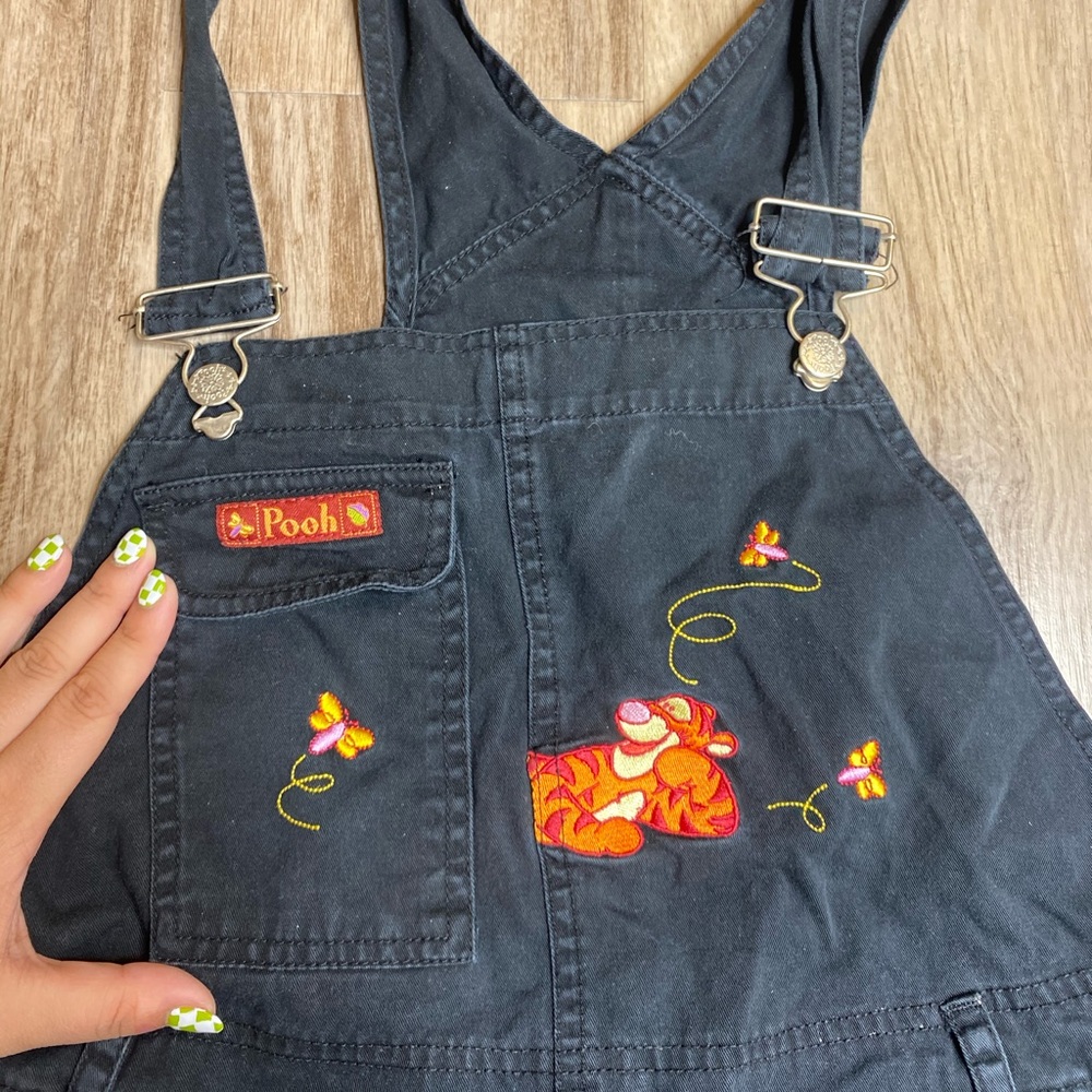 Vintage Winnie the Poo overall shorts